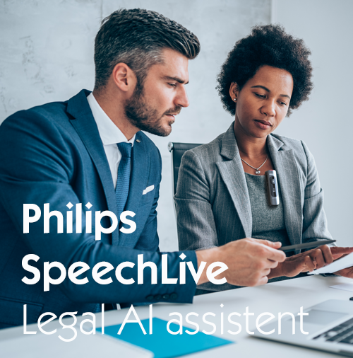 Philips SpeechLive Legal AI-assistent